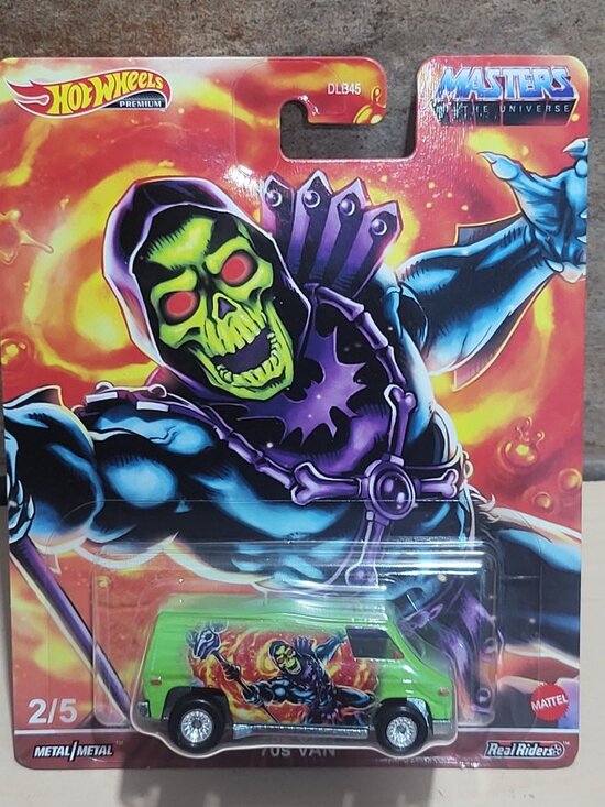 Hot Wheels Premium Pop Culture 1970s Van Masters of the Universe Skeletor 2020 - Picture 1 of 9